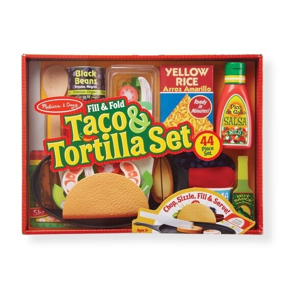 Melissa &amp; Doug taco and tortilla set