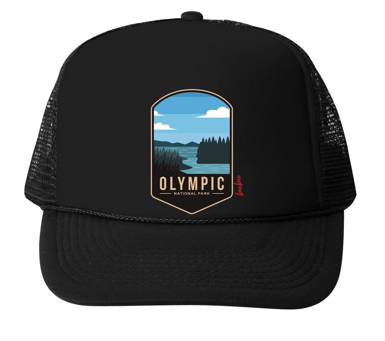 Bubu infant Olympic National Park trucker hat