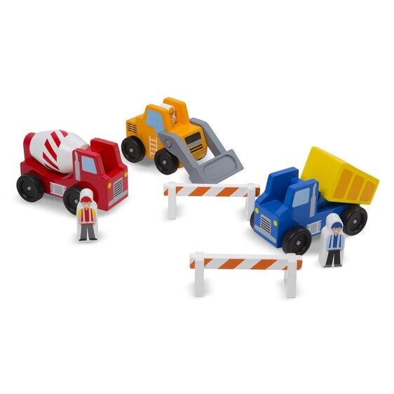 Melissa &amp; Doug Construction Vehicle set