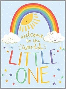 GINA B DESIGNS - Gift Enclosures - Baby Rainbow