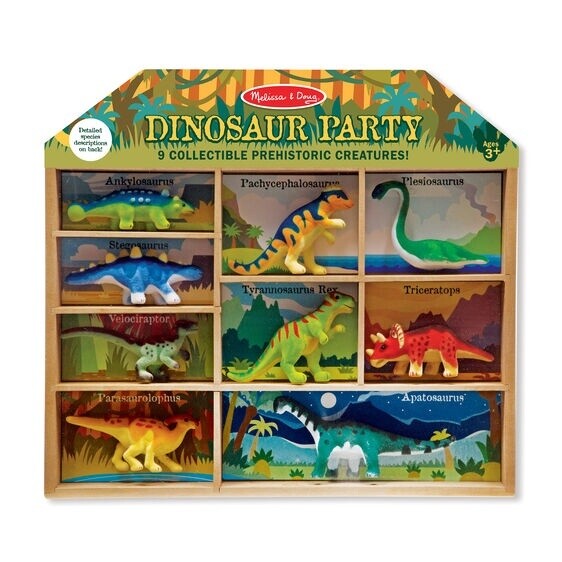 Melissa &amp; Doug dinosaur party play set