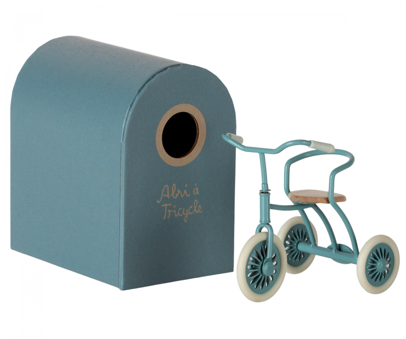 Maileg Tricycle- Petrol Blue