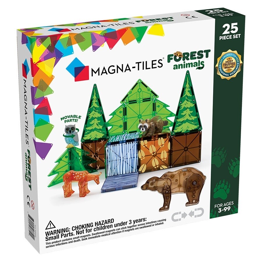 Magna-Tiles Forest Animals 25pc Set