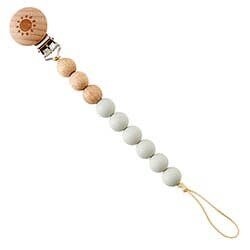 Stephan Baby by Creative Brands - Silicone Pacifier Clip-Sun