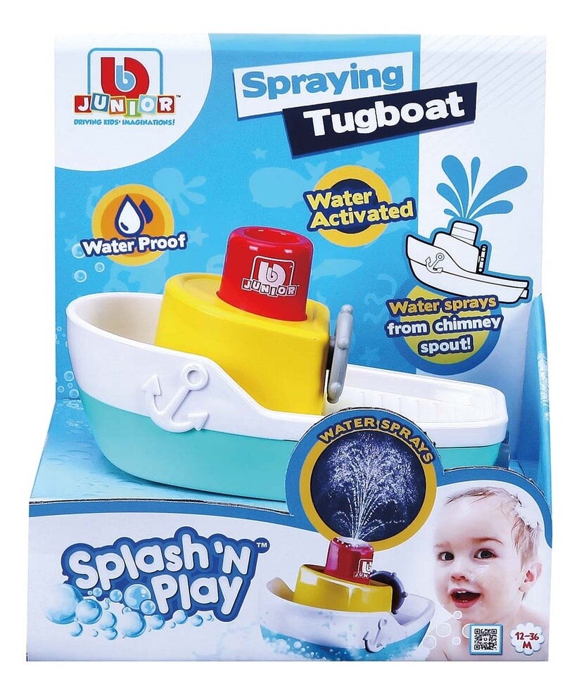 Splash &amp; Play Spraying Tugboat