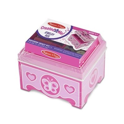 Melissa &amp; Doug decorate your own jewelry box