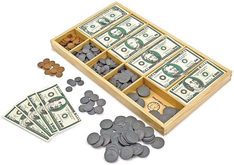 Melissa &amp; Doug play money set