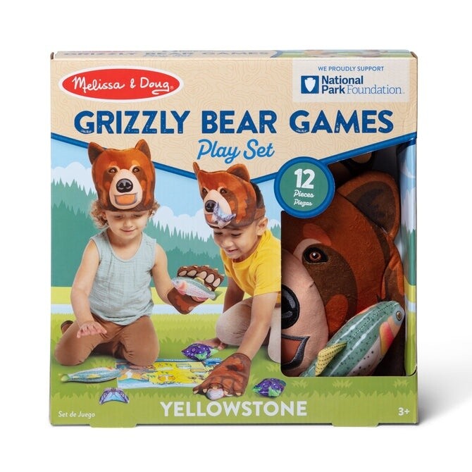 Melissa &amp; Doug Yellowstone National Park Grizzly Bear Games