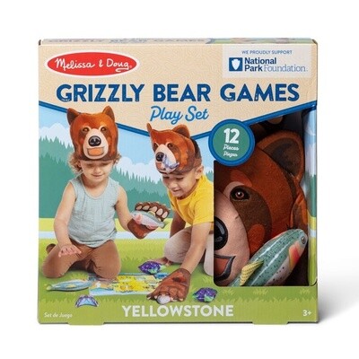 Melissa & Doug Yellowstone National Park Grizzly Bear Games