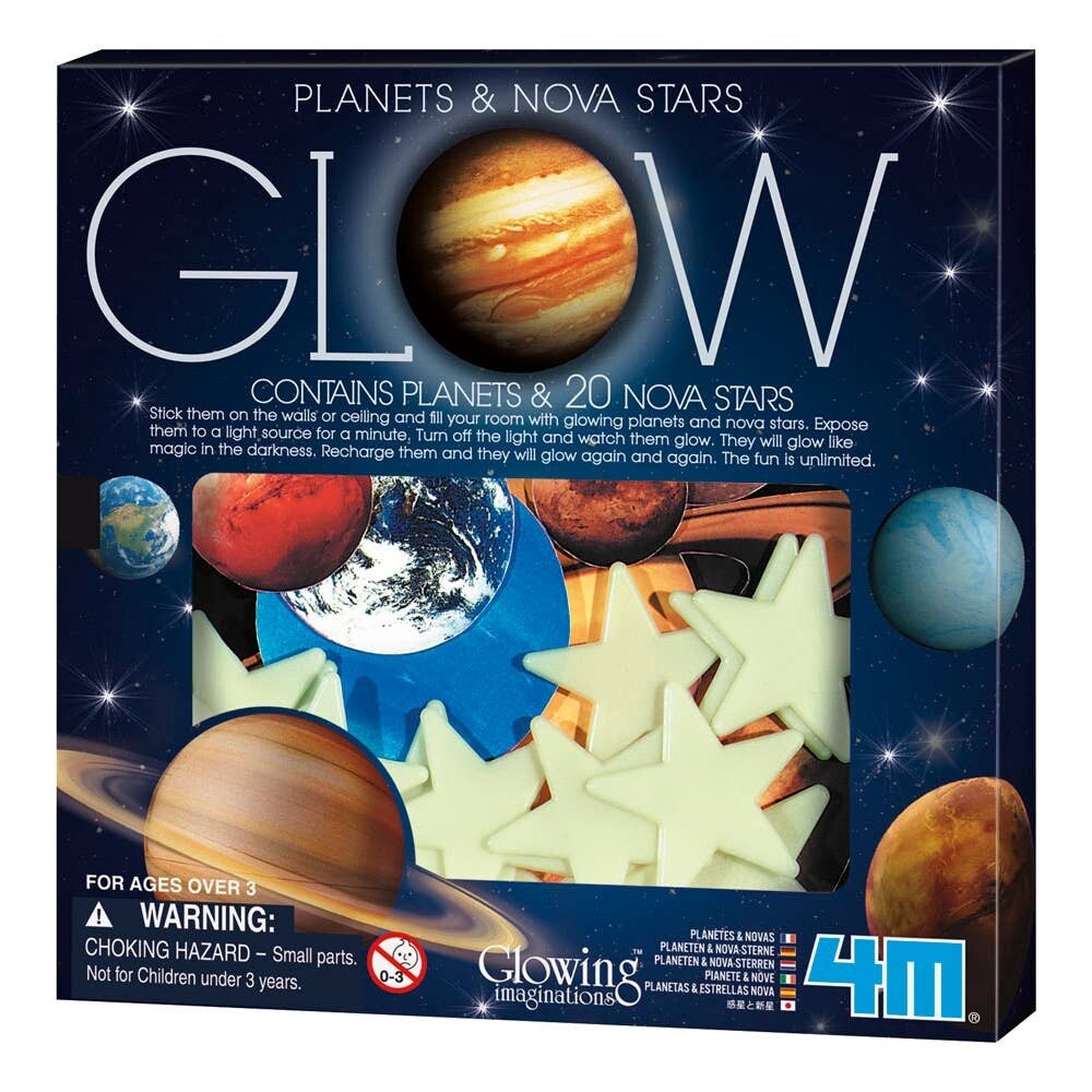 Glow planets &amp; nova stars