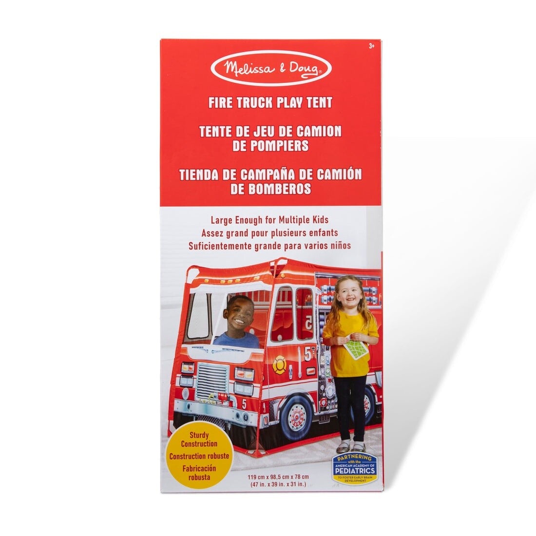 Melissa &amp; Doug Fire Truck Play Tent