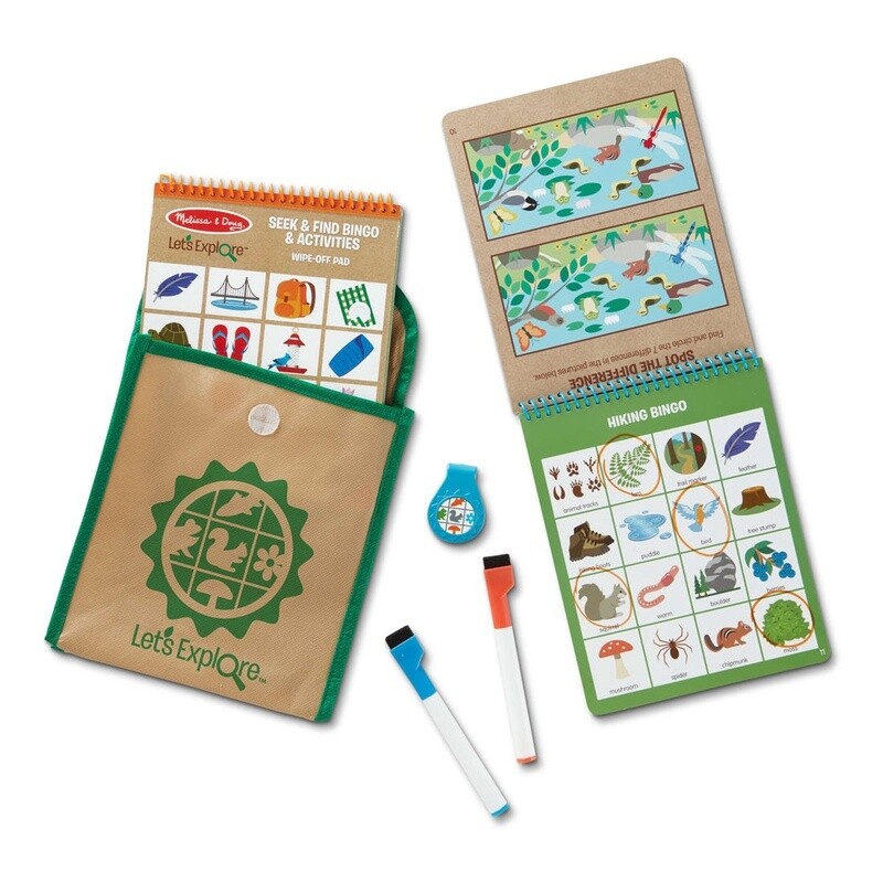 Melissa &amp; Doug Let&#39;s Explore seek &amp; find bingo set