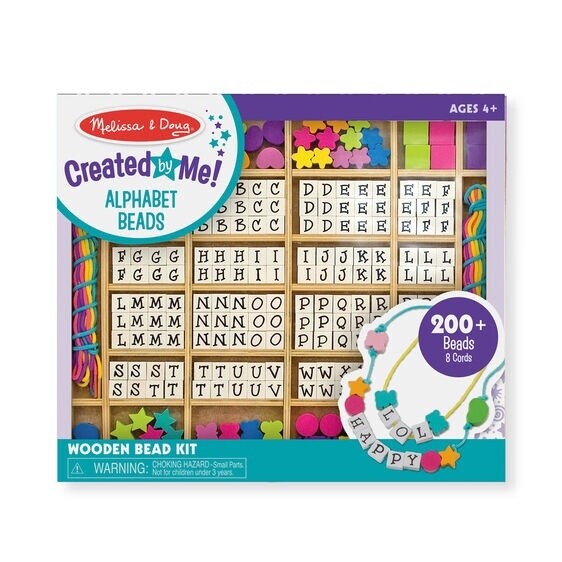 Melissa &amp; Doug alphabet beads