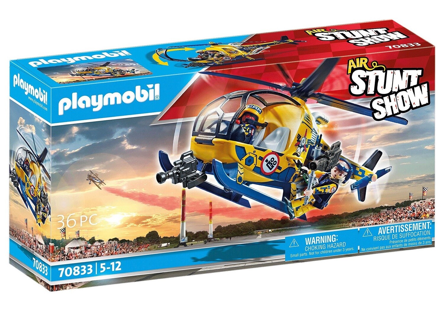 Playmobil Air Stunt Show Helicopter