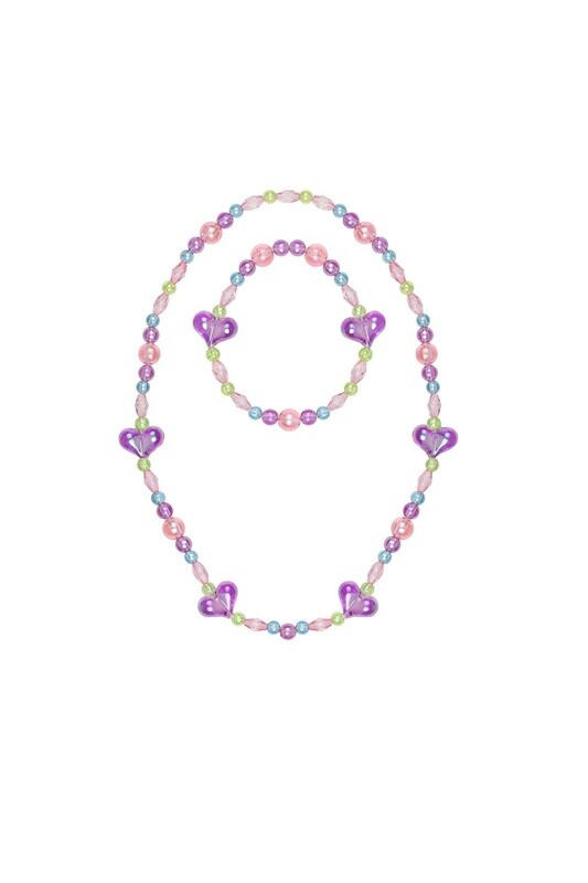 Great Pretenders &quot;My Heart Will Go On&quot; Necklace &amp; Bracelet Set
