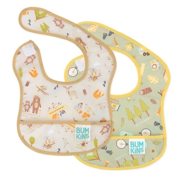 Bumkins starter bib 2pk- Camping
