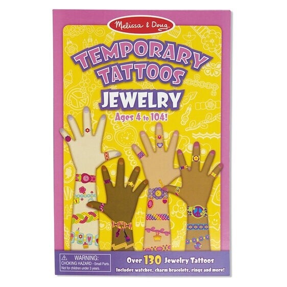 Melissa &amp; Doug temporary tattoos- jewelry