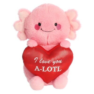 Aurora I Love You Alot- 9.5" Pink Plush