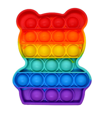 POP Fidget Rainbow Bear