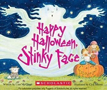 Happy Halloween, Stinky Face- Board Book