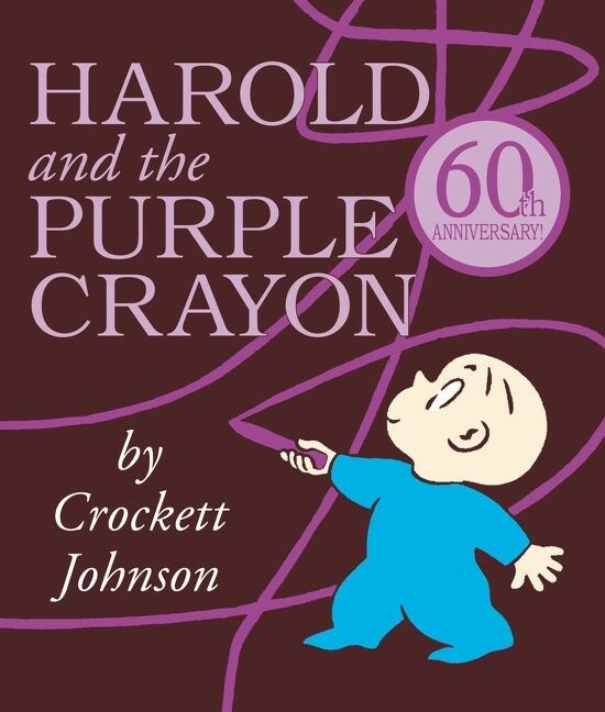 Harold and the Purple Crayon- Board Book