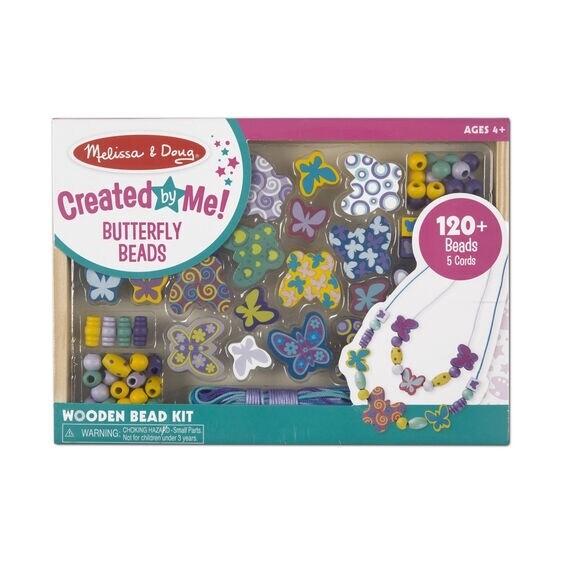 Melissa &amp; Doug butterfly friends bead set
