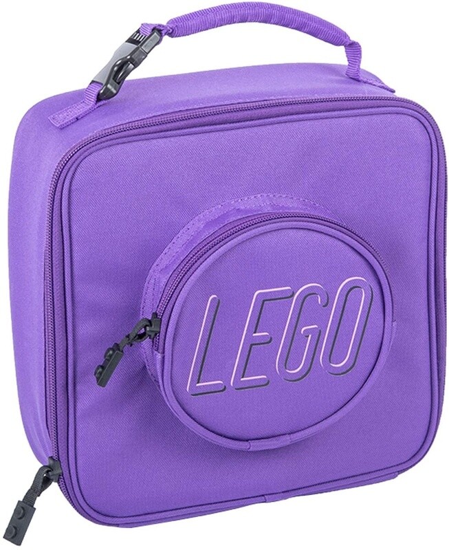 LEGO brick ECO lunchbag- purple