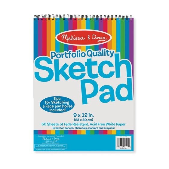 Melissa &amp; Doug 9&quot; x 12&quot; sketch pad