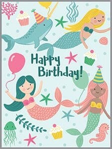 GINA B DESIGNS - Gift Enclosures - Mermaids