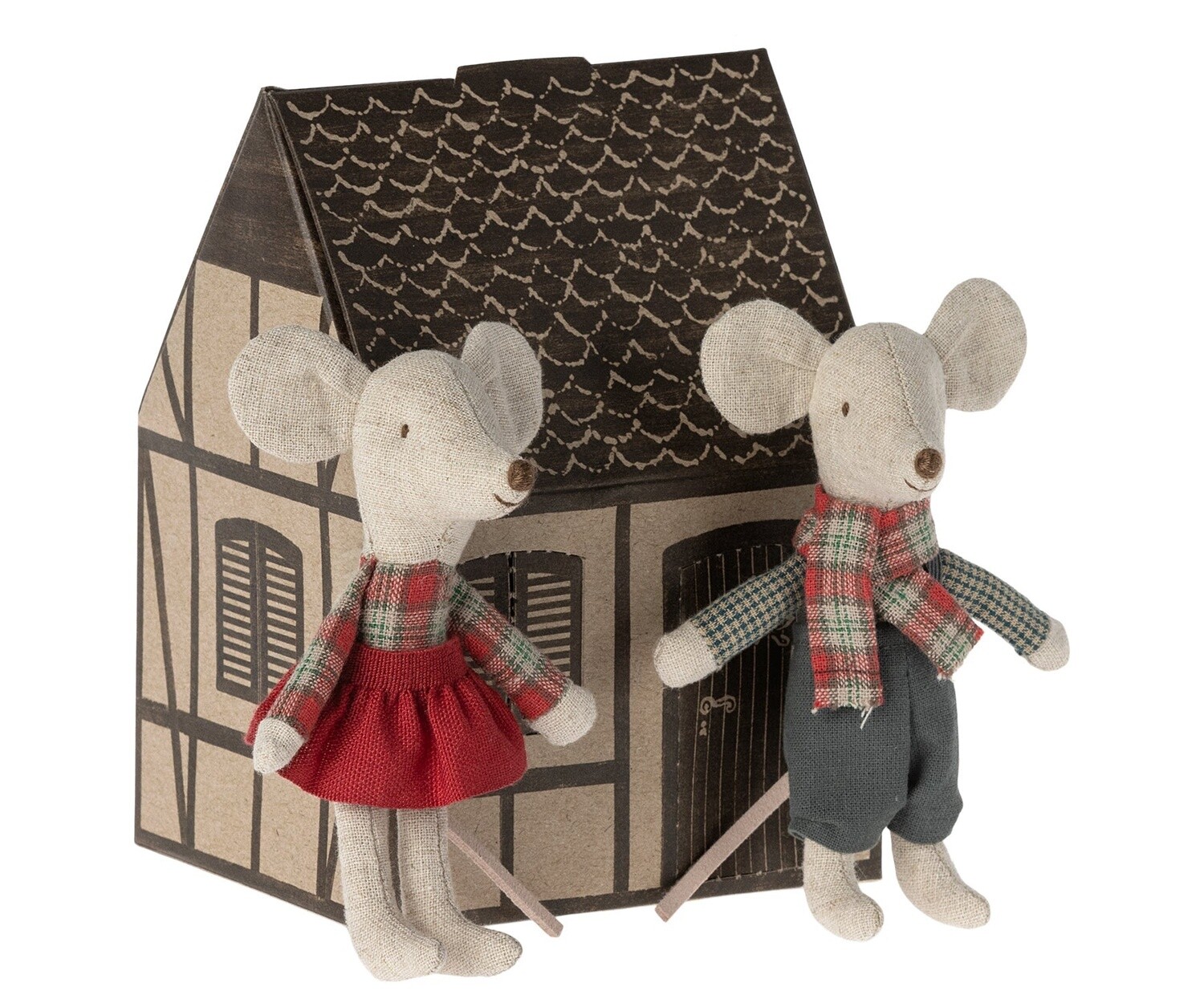 Maileg winter mice twins, little bother &amp; sister