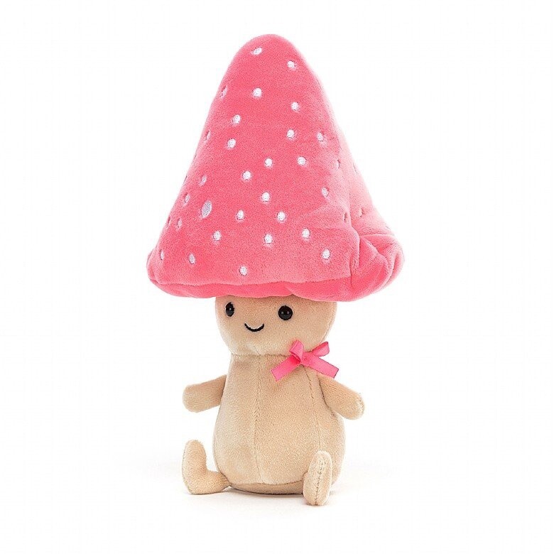 Jellycat Fun-Guy Mushroom- Pink Pattie