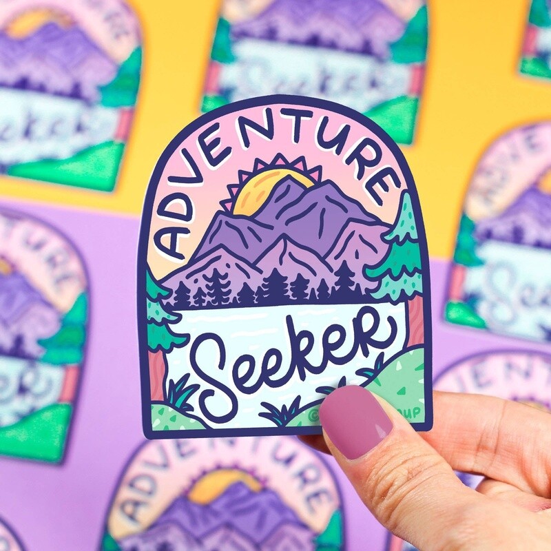 Turtle&#39;s Soup - Adventure Seeker Vinyl Sticker