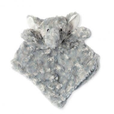 Rose Textiles - Elephant Curly Plush Security Blanket