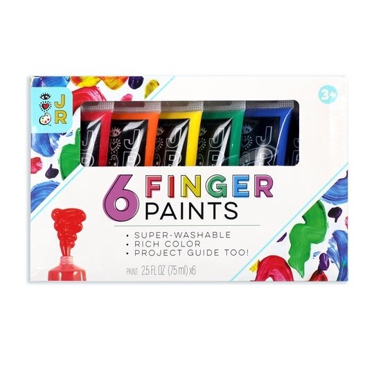 Bright Stripes Washable Jr Finger Paint