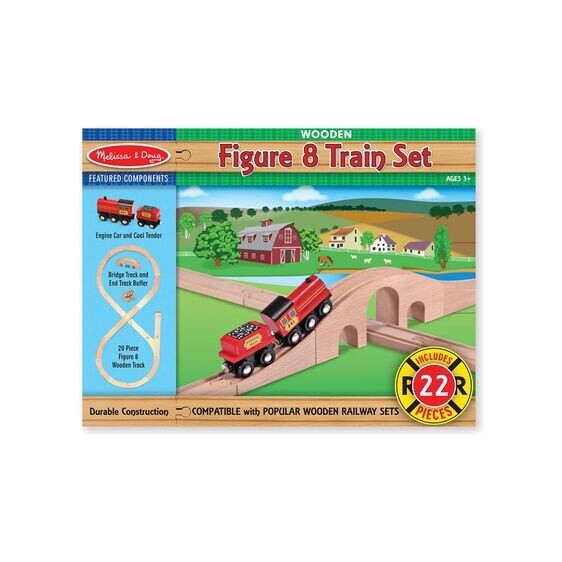 Melissa &amp; Doug figure 8 train set