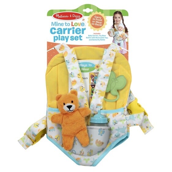 Melissa &amp; Doug mine to love doll carrier