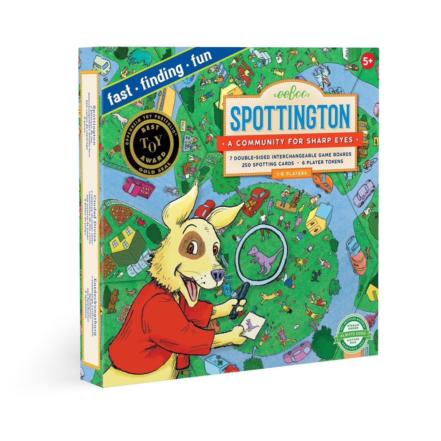 eeBoo Spottington board game