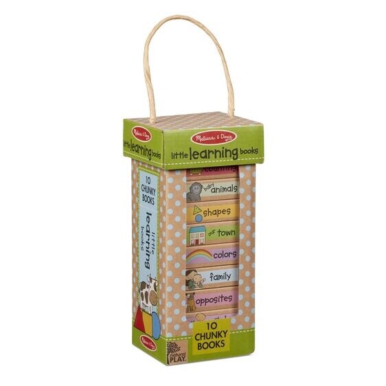 Melissa & Doug learning book tower: little learning
