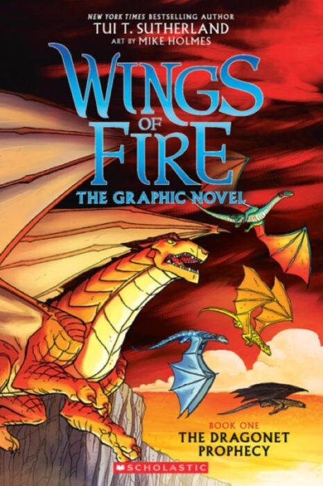 Wings of Fire Graphic Novel #1- The Dragonet Prophecy