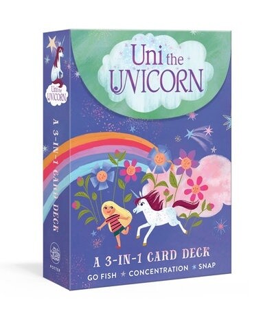 Uni the Unicorn- 3-in-1 playing card deck
