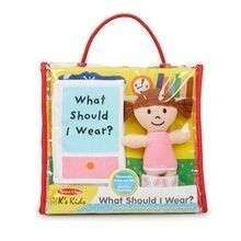Melissa &amp; Doug what to wear dress-up cloth book