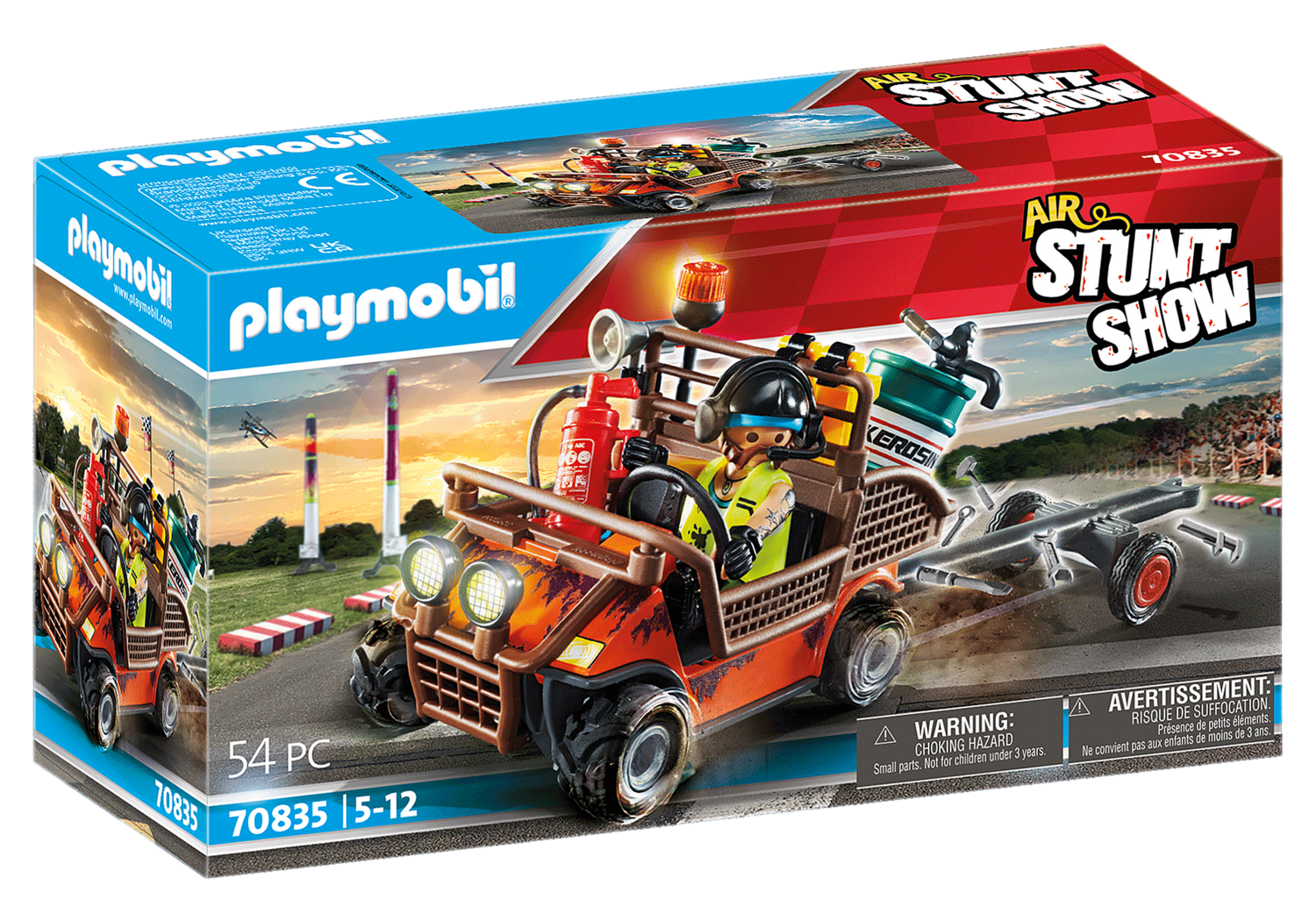 Playmobil Air Stunt Show Mobile Repair Service