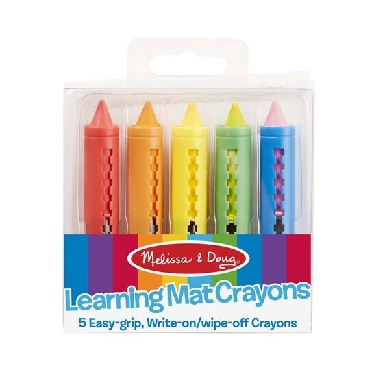 Melissa &amp; Doug Learning Mat Crayons