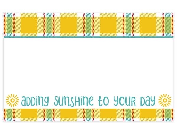 Gift Enclosure Card- Sunshine