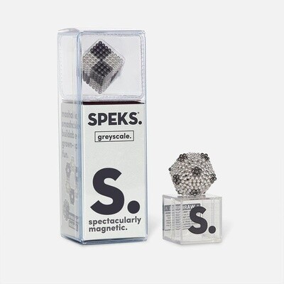 SPEKS 2.5mm magnetic balls- Tones Greyscale