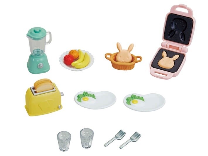 Calico Critter breakfast playset