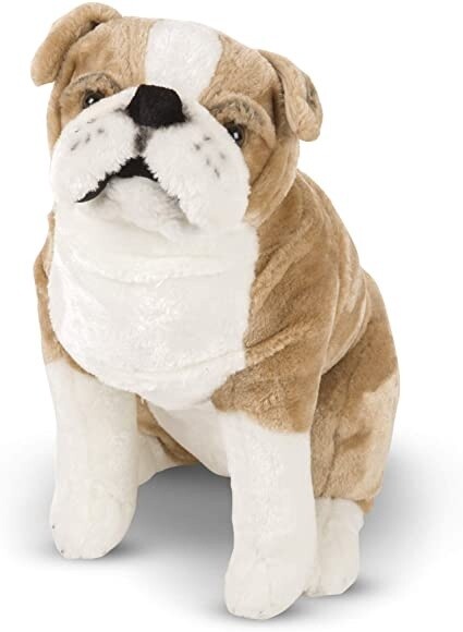 Melissa &amp; Doug plush english bulldog