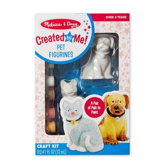 Melissa &amp; Doug decorate your own pet figurines