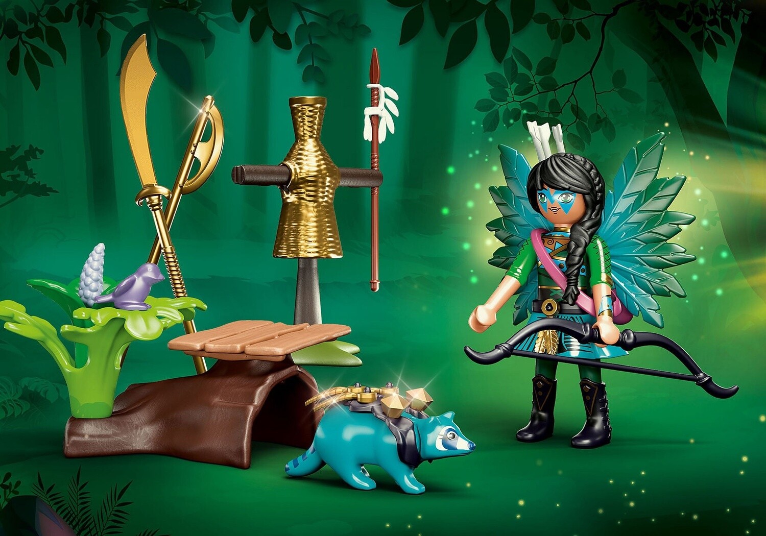 Playmobil Night Fairy with Racoon