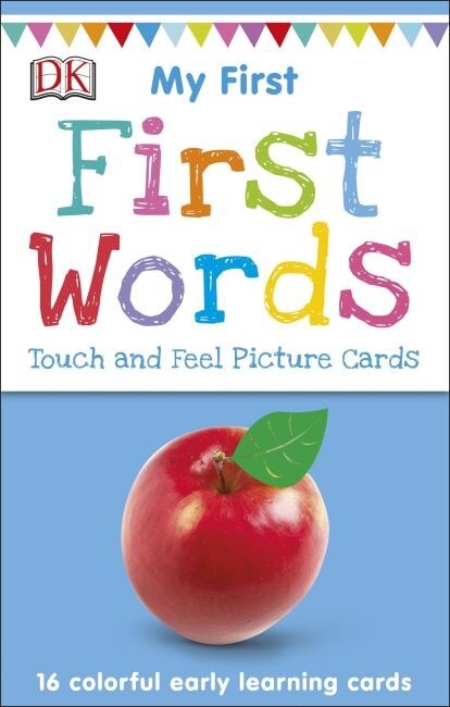 My 1st Touch Feel Picture Cards- First Words